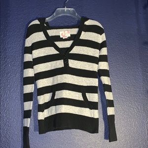 Black and Grey Sweater